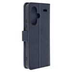 Avizar Folio case for Redmi Note 13 Pro Plus Video stand portfolio, Dark Blue