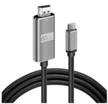 Kaapeli Dapton USB-C 3.1 Type C HDMI 4K 60 Hz MHL 2m