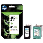 Original HP 350XL 351XL Black & Colour Ink Cartridges C4280 C4380 C4580 C4480 uk