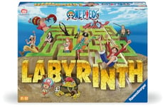 Ravensburger – Jeu de société Classique – Labyrinthe One Piece– Jeu de Plateau - Jeu de réflexion - Enfant et Famille – 2 à 4 Joueurs dès 7 Ans – Mixte – 22887 (Multilingue – Français Inclus)