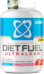 USN Diet Fuel Ultralean Meal Replacement Shake Powder, Strawberry Flavour - 2.5