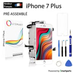 OuiSmart® BLOC LCD POUR IPHONE 7 PLUS BLANC TOUT ASSEMBLÉ VITRE TACTILE + ECRAN 