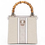 Mode Sac GUESS Prakash Bamboo Femme Beige - HWAG9337770NDL