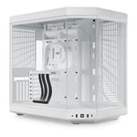 HYTE Y70 E-ATX Mid Tower Glass Case - Snow White