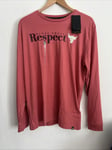 under armour Project Rock respect t shirt Long Sleeve Size Large New With Tags