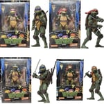 Ninja Turtles 1990 Film 7" Neca Tmnt Teenage Movable Toys Mutant Actionfigur Leonardo