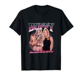 Buffy The Vampire Slayer Iconic Buffy 90's Collage Poster T-Shirt