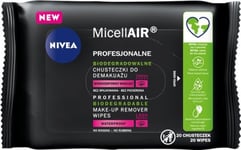 Nivea_Micellair Make-Up Remover Wipes Biodegradable Makeup Remover Wipes 20 Pcs