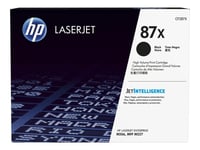 HP toner 87X Original Svart