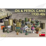 FR- Miniart OIL & PETROL CANS 1930-40s KIT 1:35 - MIN35595