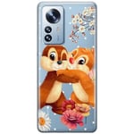 ERT GROUP Coque de téléphone Portable pour Xiaomi 12 / 12X Original et sous Licence Officielle Disney Motif Chip & Dale 003 Parfaitement adapté à la Forme du téléphone Portable, partiel imprimé