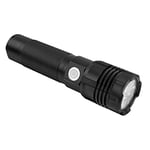 ANSMANN Lampe torche PRO 3000R (1 pce) – Lampe de poche rechargeable idéale pour les professionnels, les sportifs, etc. – Lampe torche puissante aux 6 modes de fonctionnement (dont SOS)