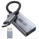 Carte d'acquisition vidéo Newhope, Carte de Capture 4K HDMI vers USB C 3.0, 1080P HD 60fps Live and Record Video Audio Grabber pour Les Jeux, Le Streaming, l'enseignement, la vidéoconférence