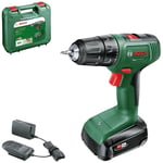 Perceuse visseuse Bosch EasyDrill 18V-40 (+1xbatterie 2,0Ah) + chargeur 1xAL 18V-20