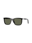 Neuf Lunettes Soleil Marque Persol Modèle Renzo 3357 Couleur Noire Taille 56/19