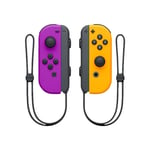 Contrôleur De Jeu Switch-Modèle Classique Violet Et Jaune (Avec Une Paire De Cordes)