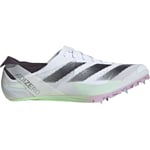 adidas Adizero Finesse Running Spikes White Sprint Athletics Track Racing Shoes