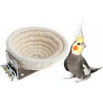 Yzmrbdqc - Inséparable et petit perroquet Cage Nichoir à couver, 4,5 pouces, nid confortable pour perroquet de petite et moyenne taille, oiseau