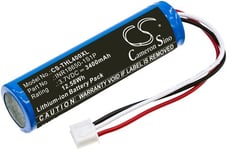 Batteri till INR18650-1S1P för Theradome, 3.7V, 3400 mAh