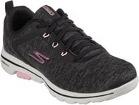 Skechers Womens Golfing Trainers Go Golf Walk 5 Lace Up black UK Size