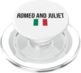 Romeo and Juliet Love Illustration Novelty Graphic Designs PopSockets PopGrip pour MagSafe