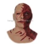 Jason Voorhees Naamiot Freddy Krueger -kauhuelokuvat Scary Latex Mask Halloween Mask Perjantai Kauhuasu Naamiot Bloody Hood