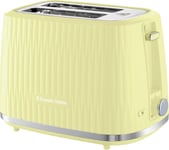 RUSSELL HOBBS Eden 2-Slice Toaster - Lemon, Yellow