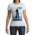 T-Shirt Femme Col Rond Final Fantasy Vii Advent Children Cloud Jeux Video Rpg