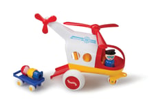 Vikingtoys 30 cm Helikopter Ambulance i plast - Fra 1 år