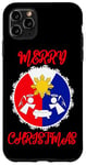 Coque pour iPhone 11 Pro Max Pinoy Drapeau philippin philippin soleil Noël ange crèche