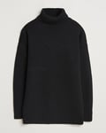 Gloverall Submariner Chunky Wool Roll Neck Black