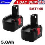 2X 5AH For Bosch 14.4V Battery BAT038 BAT040 BAT140 2607335533 PSR GSR Cordless