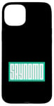 Coque pour iPhone 15 Plus Sarcelle Aqua Saynomo (Say No More) Bleu sarcelle Aqua Graphic