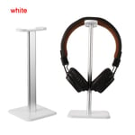 Headphone Stand Earphone Holder Desk Display White