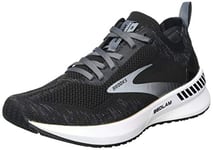 Brooks Women's Bedlam 3 Running Shoe, Black/Blackened Pearl/White, 9.5