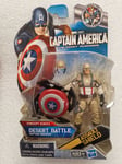 MARVEL - The First Avenger Desert Battle Captain America Action Figure Hasbro