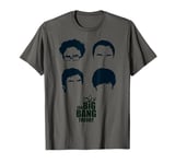 The Big Bang Theory Logo Group Hair T-Shirt