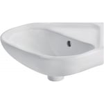 Lave-Mains Lavabo d'Angle zoom Polo en Céramique Blanc - WM816O11Z0010F1