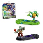 Akedo - Versus Pack de Tortues Ninja avec Figurine Leonardo vs Mutant Rockste...