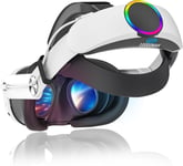 Sangle Compatible Avec Meta/Quest 3/3s, Accessoire Vr Avec Batterie De 10000mah Offrant Une Autonomie De Jeu De 3 À 5 Heures, Bandeau Réglable Rapidement Rechargeable.[Pho063802]