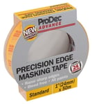 ProDec Advance DIY Decorating Standard Precision Edge Masking Tape - 24mm x 50m