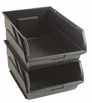 Stanley Open Storage Box 10.8x19.1x7.3 cm, Nesting, Impact-Resistant Polypropene with Label Holder 1-92-713