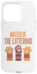 iPhone 15 Pro Max Master of the Litterbox Cat Dad Case