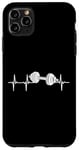 Coque pour iPhone 11 Pro Max Design haltère pour les amateurs de musculation