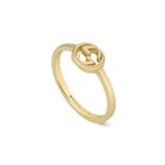 Gucci Interlocking G 18ct Yellow Gold Ring - P