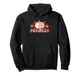 Pumpkin Season Fall Leaves Autumn Charm Pullover Hoodie