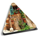 Triangle MDF Magnets - Charming Old House Spain #44556