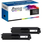 PREMIUM CARTOUCHE - x2 Toner - TN 321 TN321 Noir Compatible pour Brother HL-L8250CDN L8350CDW L8350CDWT, MFC-L8600CDW L8850CDW