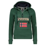 Geographical Norway Homme Pull Gymclass, Vert foncé, XXL