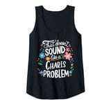 Womens Charis Personalized Cute Girls Charis Name Tank Top